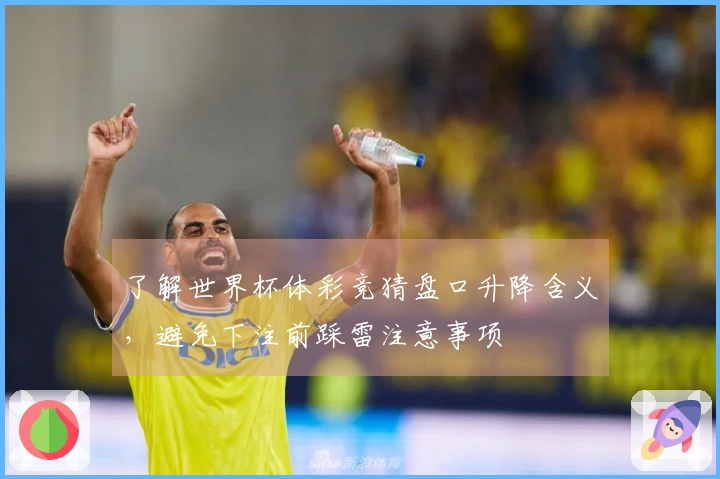 了解世界杯体彩竞猜盘口升降含义，避免下注前踩雷注意事项